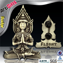 Wholesale metal ussr 3d star badges